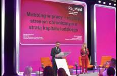 Wystąpienie przedstawicieli Państwowej Inspekcji Pracy na Kongresie Psychologicznym.